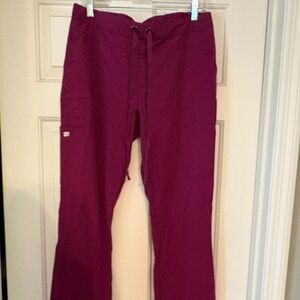 Grey's Anatomy Women's Scrub Pants in Deep Red